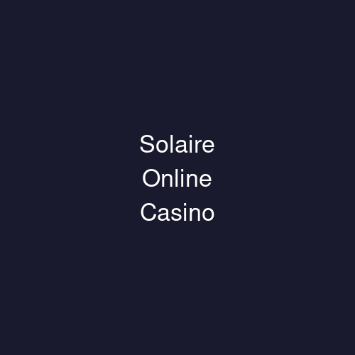 Solaire Online Casino
